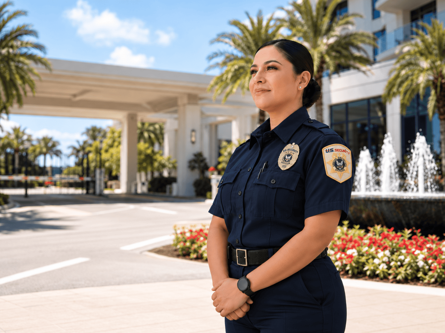 US Security professional security officers