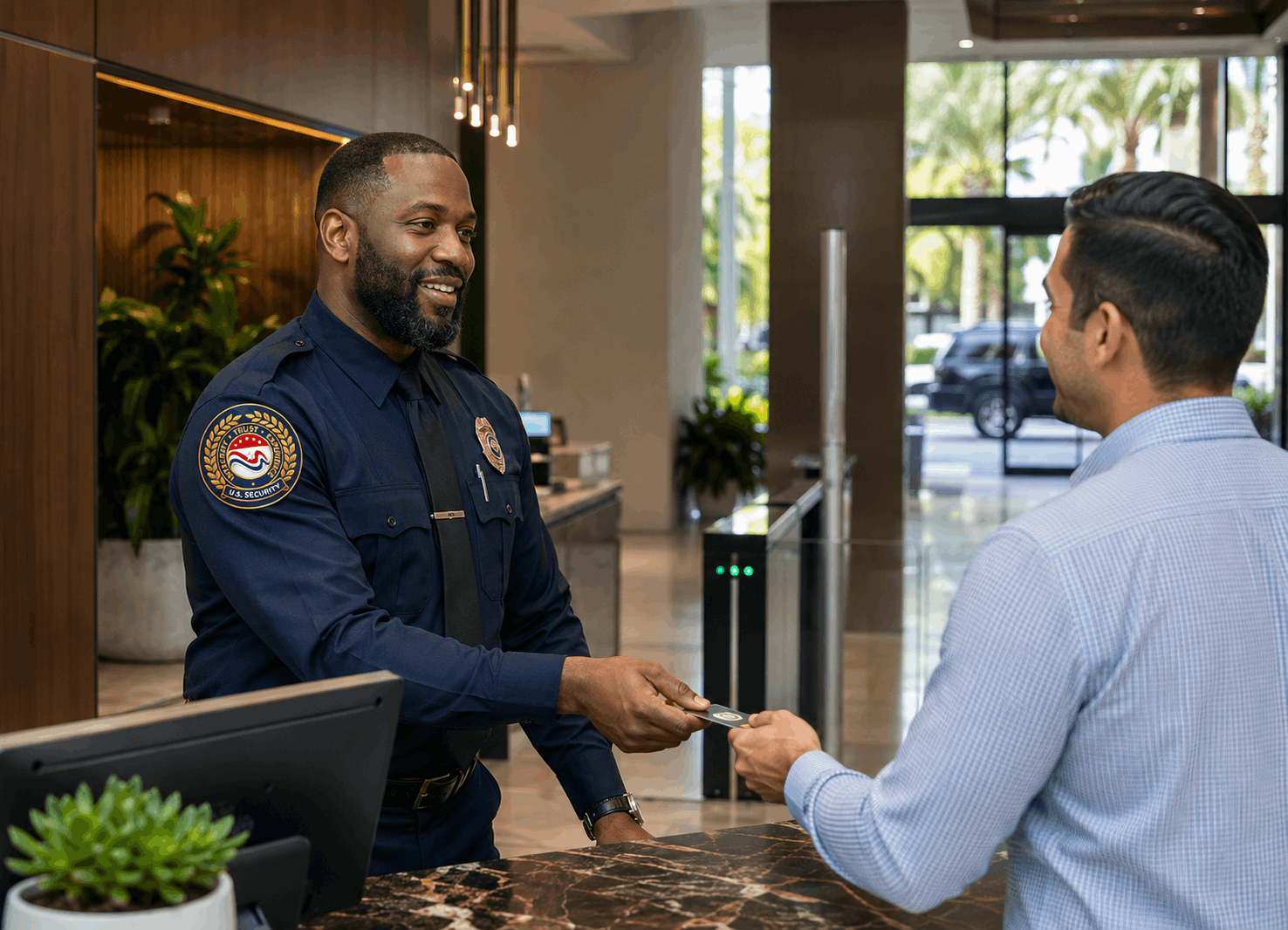 US Security access control and concierge services