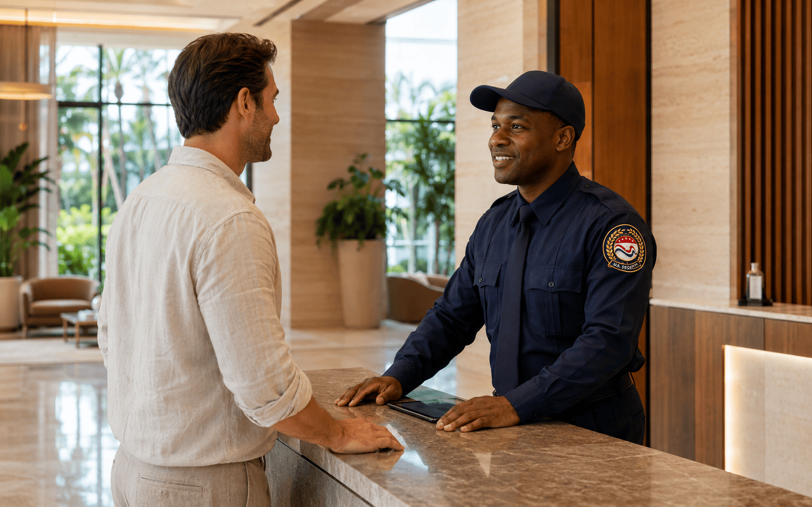 US Security concierge and front desk security for residential communities