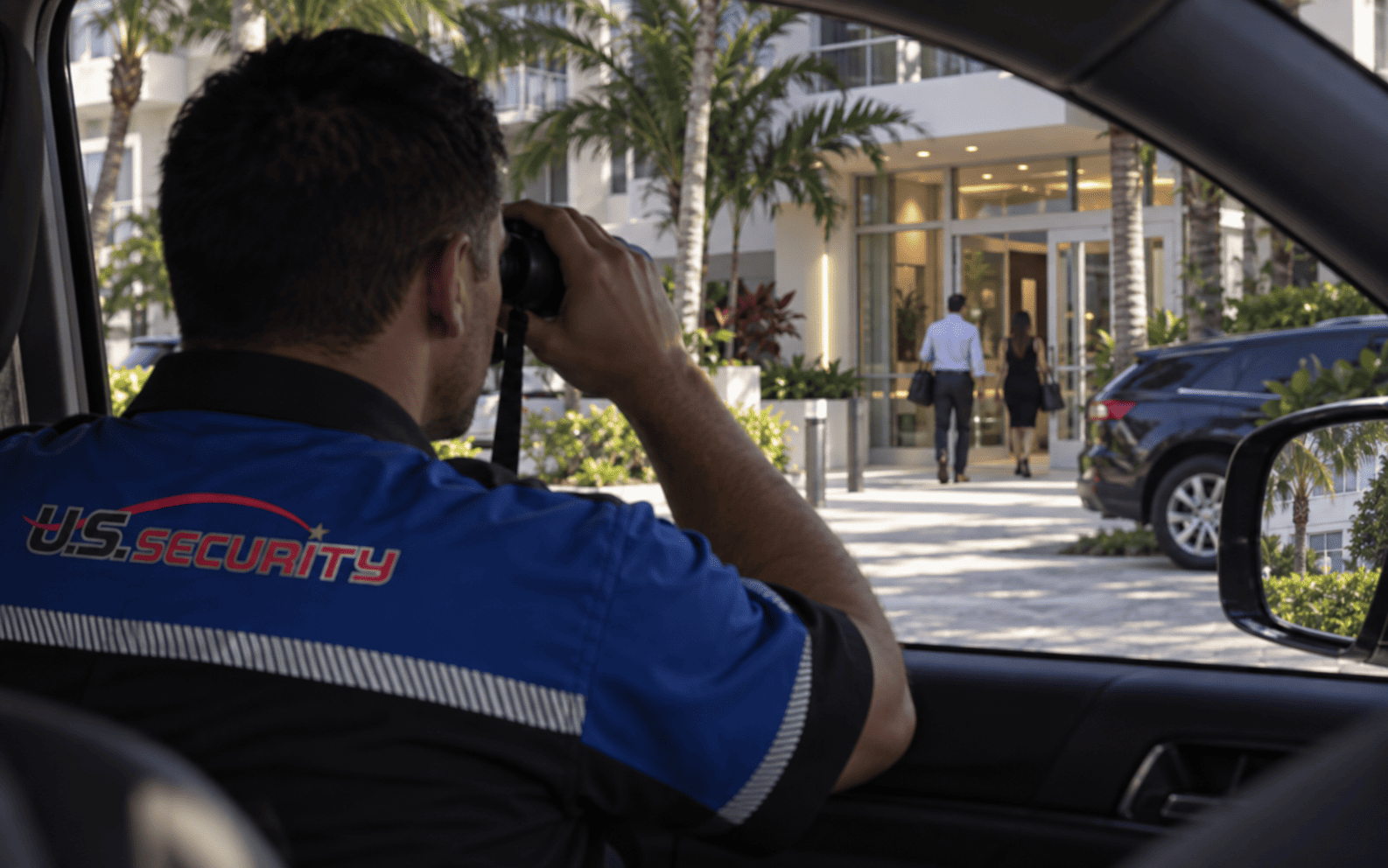 Professional discreet field surveillance