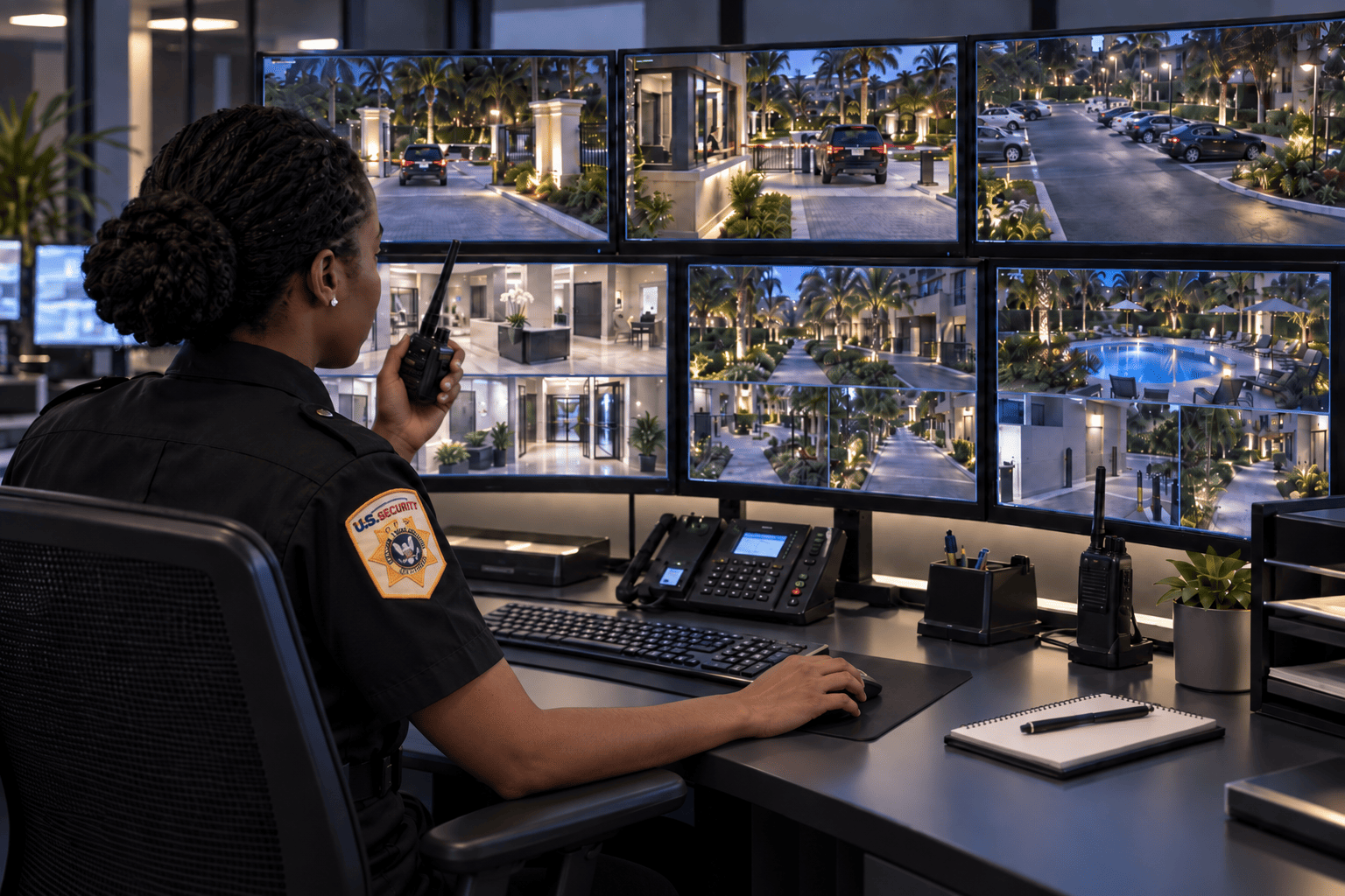 US Security remote monitoring and security operations